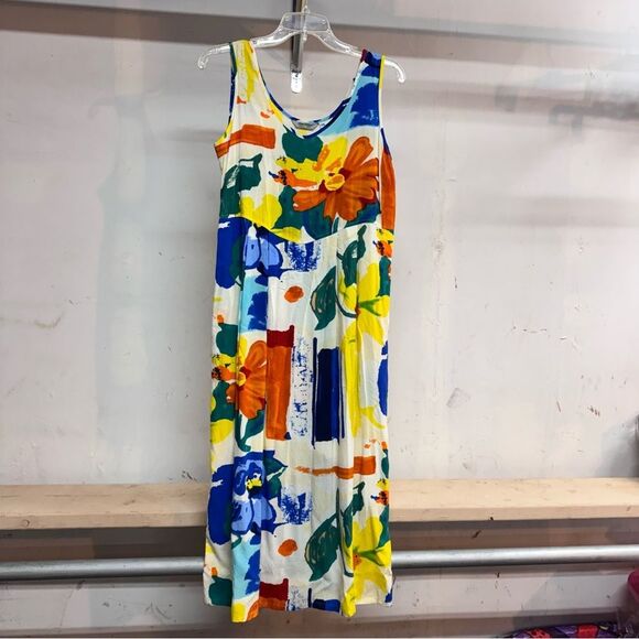 Jams World Dresses & Skirts - Jams World vintage sleeveless dress with a colorful floral size XS new with tag